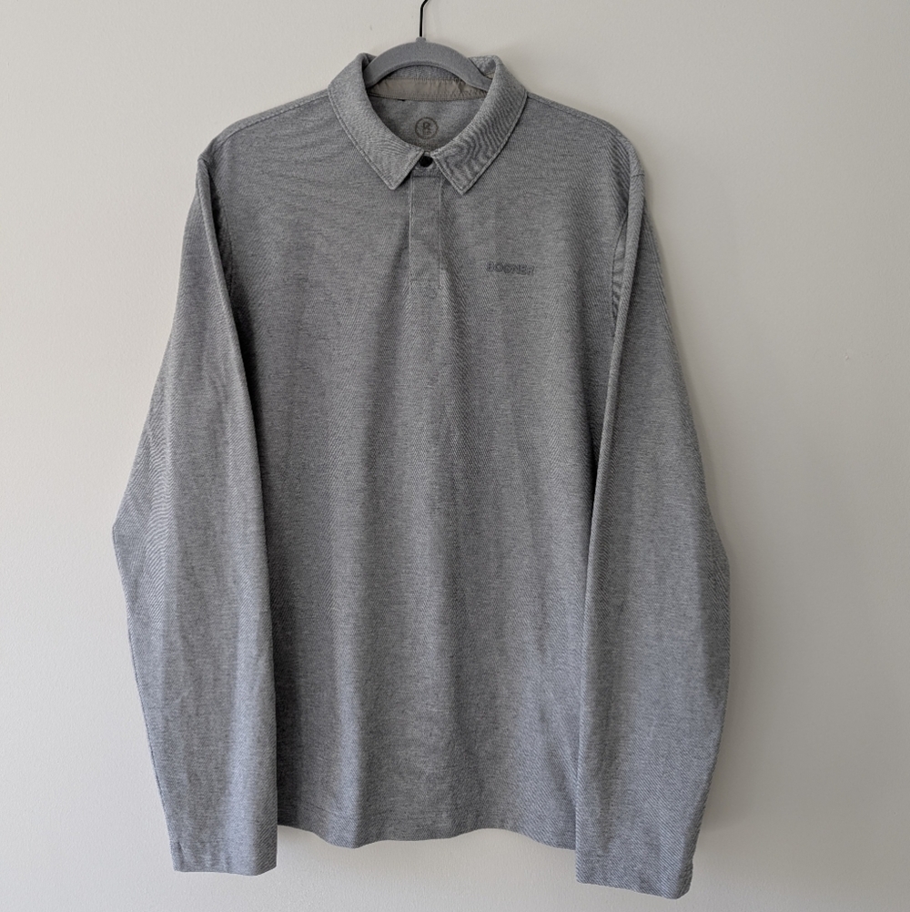 Bogner Long Sleeve Polo Shirt Performance Cotton Regular Fit